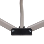 Раскладушка кемпинговая складная 188*66*41 см, черный