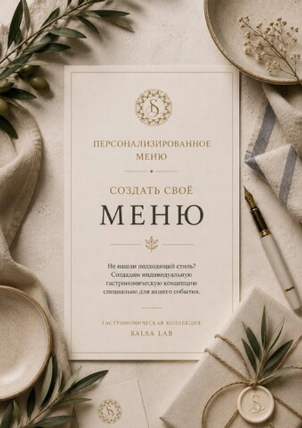Создать своё меню