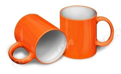 Кружка Хамелеон меняющая цвет Оранжевая (BS)