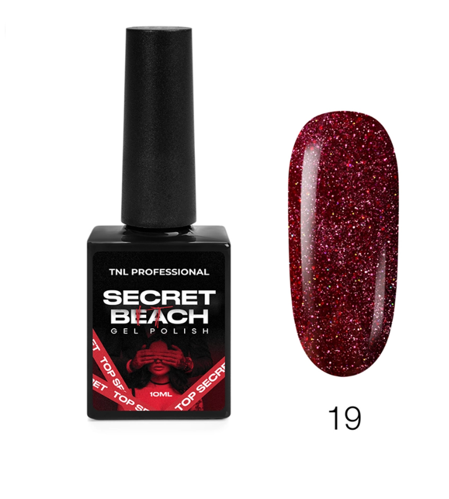 Гель-лак TNL Secret beach №19, 10 мл