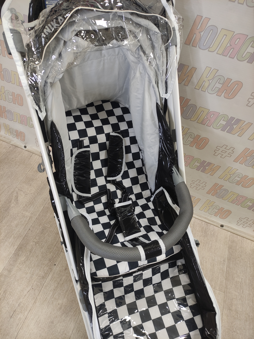 Санки-коляски Ника Детям Наши Детки 9 Черный