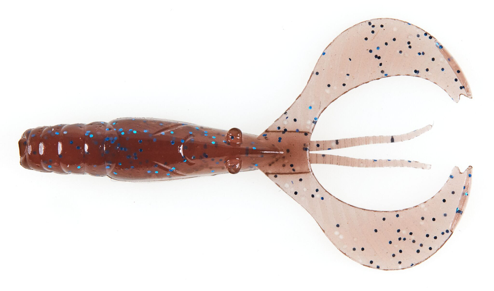 Мягкая приманка Lucky John Curly Shrimp 2in (50 мм), цвет S19, 10 шт.