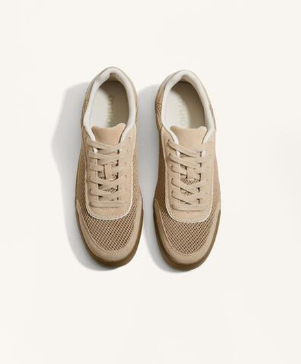 Oysho Кроссовки в сеточку, рыжевато-коричневый