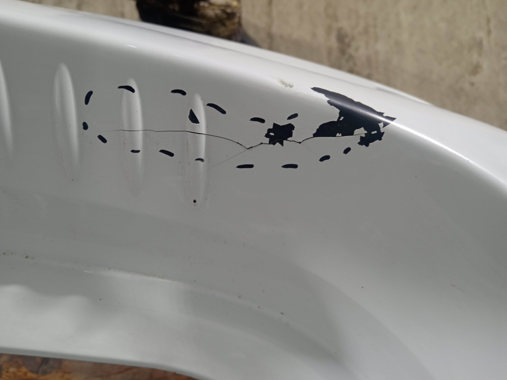 Бампер задний LADA Largus 12-нв Б/У Оригинал 8450000256