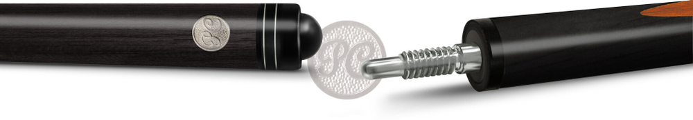 10-9-Р Кий Классик 15-запильный 2 РС, черн.граб/красн.граб(РС)