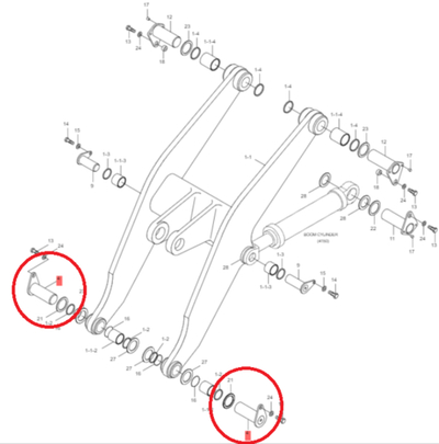Палец 61LB-16010