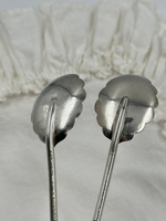 Серебряная ложка-трубочка для коктейля