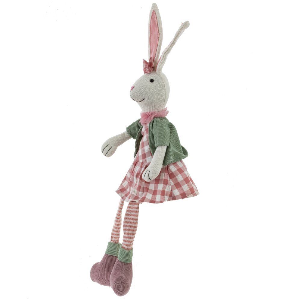 GAEM Игрушка набивная "Заяц/Зайка", L13 W12 H58/26 см, 2в.