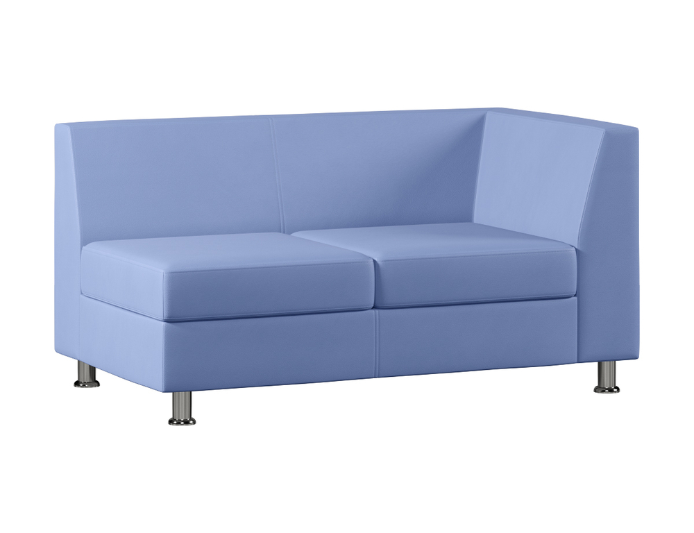 Секция с подлокотником двухместная левая МАРКУС