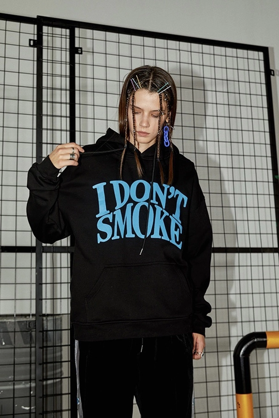 Худи DONSMOKE "Basic Logo" Oversized Hoodie