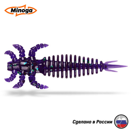 Силиконовая приманка "Minoga" ULTRA 2,0"(8шт) 50мм, 0,83гр, цвет 007
