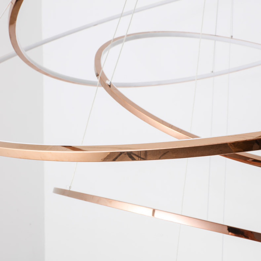 Люстра Cloyd KUBRIK C5 / выс. 400 см - золото (арт.10677)