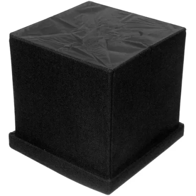 Короб для хранения вещей складной «ВЕСТА», цвет черный, 30*30*30см