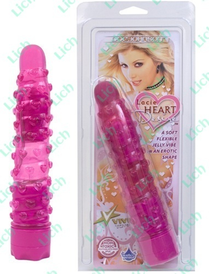 Розовый вибратор LACIE DESIRE