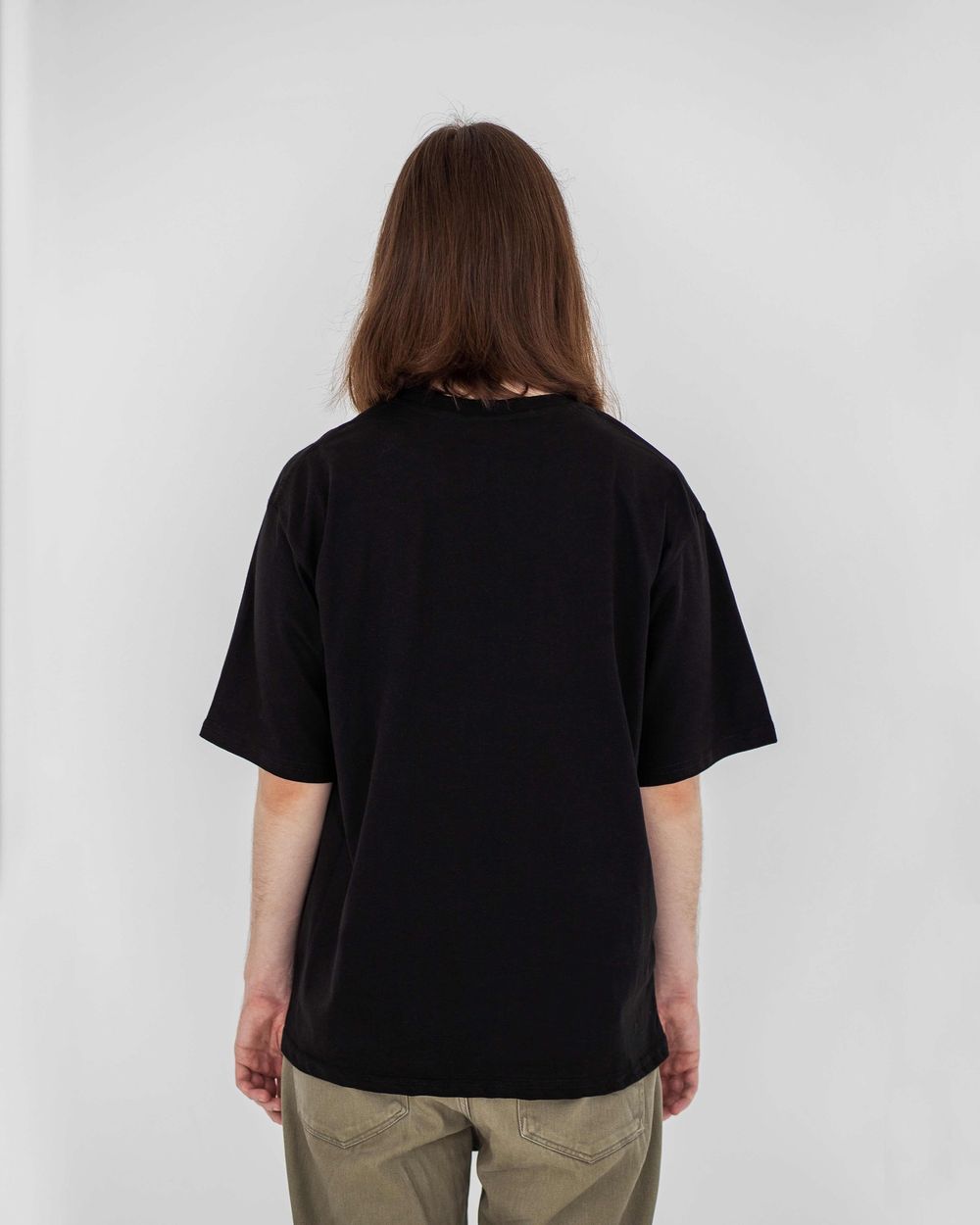 Футболка Омут!Кастом Горизонт/Омут Черная