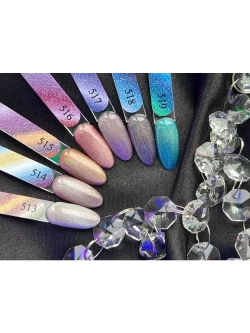 Гель лак Призма светоотражающий ElliS 513