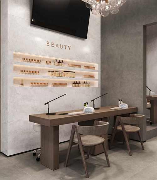 Керамогранит Buono Ceramica Cloud Bianco Carving 1200*600*8,5мм Матовая