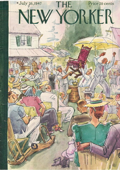 Журнал The New Yorker 26-07-1947, обложка