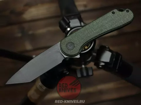 Складной нож Civivi Elementum C907T-E сталь D2, рукоять Micarta