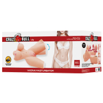 Телесный мастурбатор-торс Lily (Цвет: телесный)