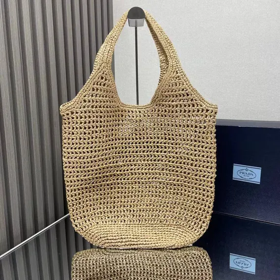 Женская сумка-тоут PRADA RAFFIA
