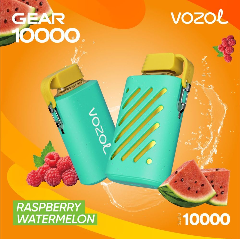 VOZOL GEAR 10000 - Raspberry Watermelon (5% nic)