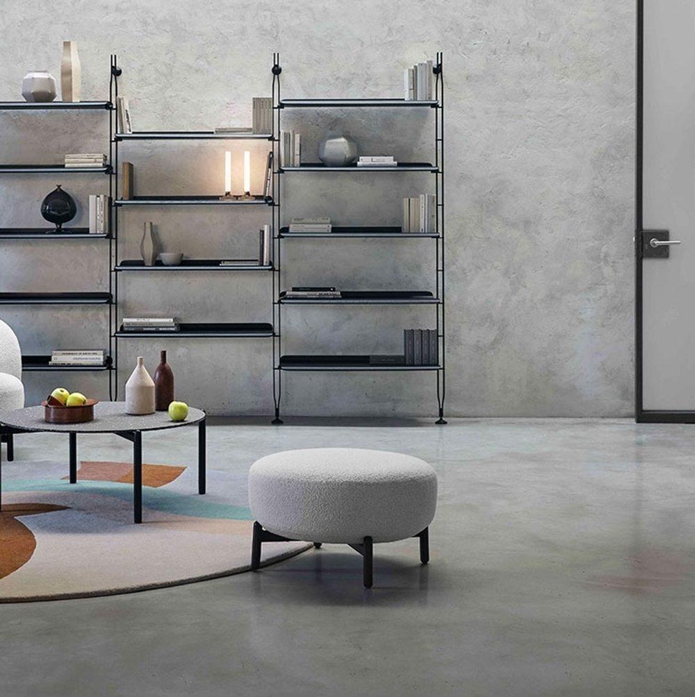 Оттоманка cobble White