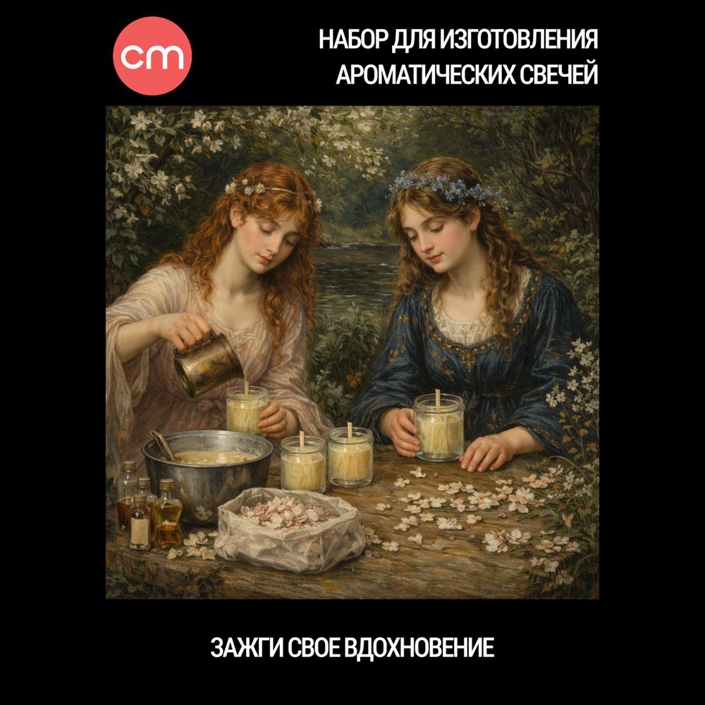 Набор для изготовления ароматических свечей