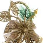 Украшение новогоднее «Зиминий звон» 30*15 см, Золото