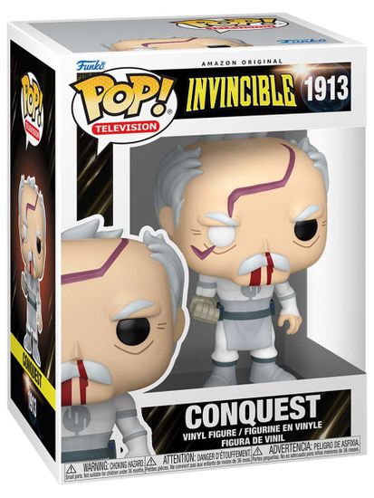 Фигурка Funko POP! TV Invincible S3 Conquest (1913) 93083 / Фигурка Фанко ПОП! по мотивам мультсериала "Неуязвимый ", Конквест