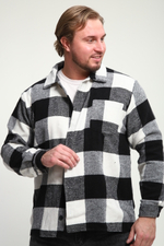 Рубашка мужская в клетку РМК-01