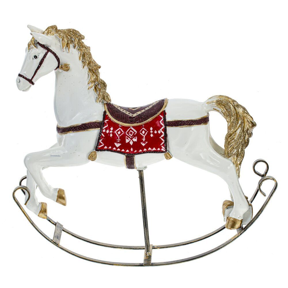 GAEM Фигурка декоративная "Лошадка-качалка", L26 W6 H24 см, 2в.