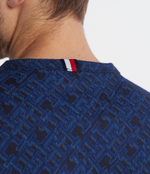 Футболка AOP MONOGRAM Tommy Hilfiger - темно-синий(MW0MW32600)