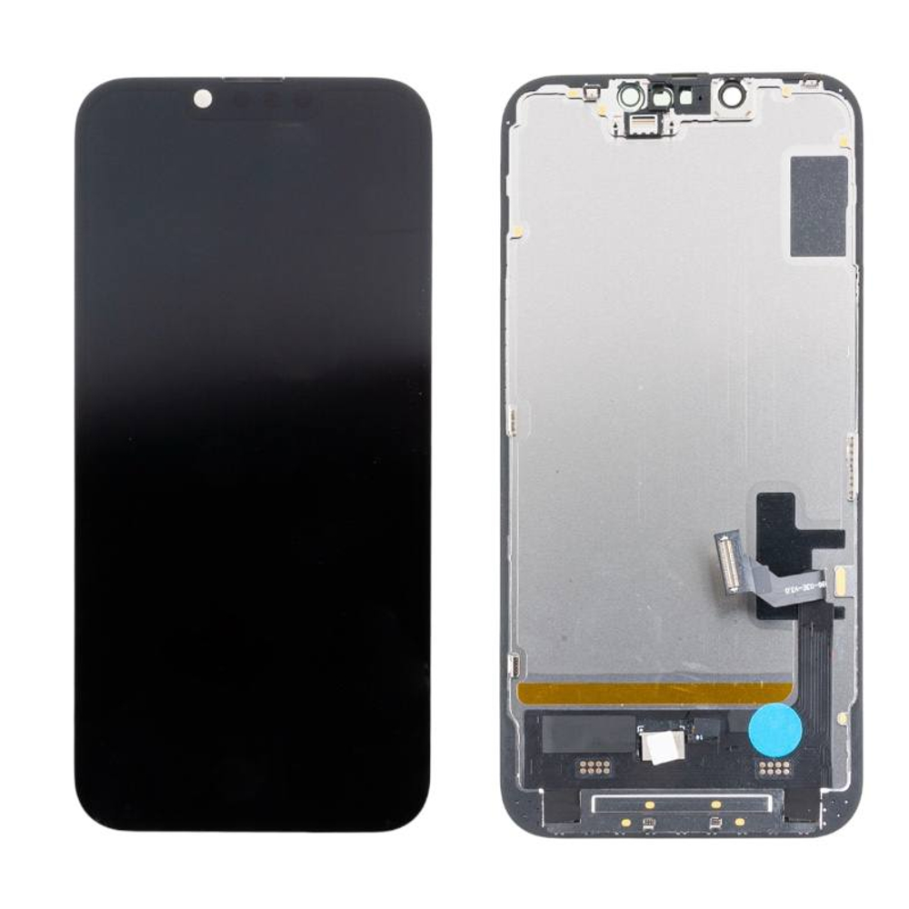 Дисплей iPhone 14 с тачскрином Черный - JCID (Soft OLED, Full HD) (с верификацией)