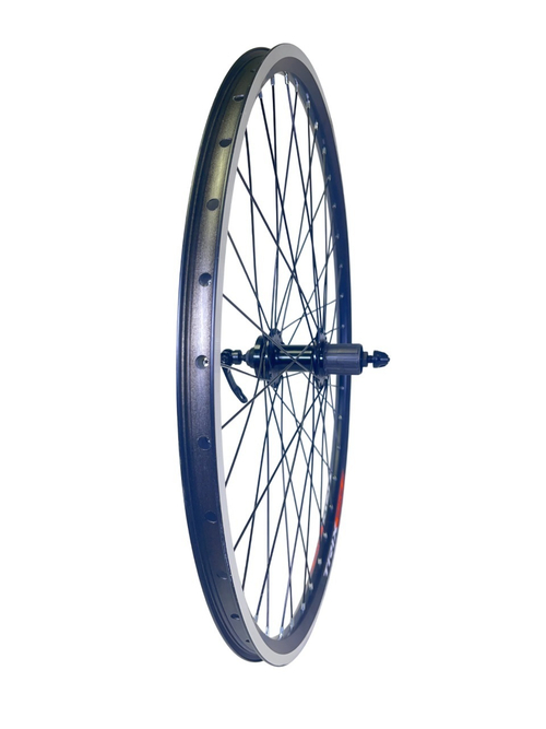 Колесо заднее 27,5" TRIX ал. дв. чер. / Втулка: ал. ДИСК касс.8-10 ск. эксц. черный 14646