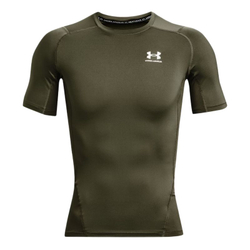 Теннисная футболка Under Armour HeatGear Short Sleeve - marine green/white