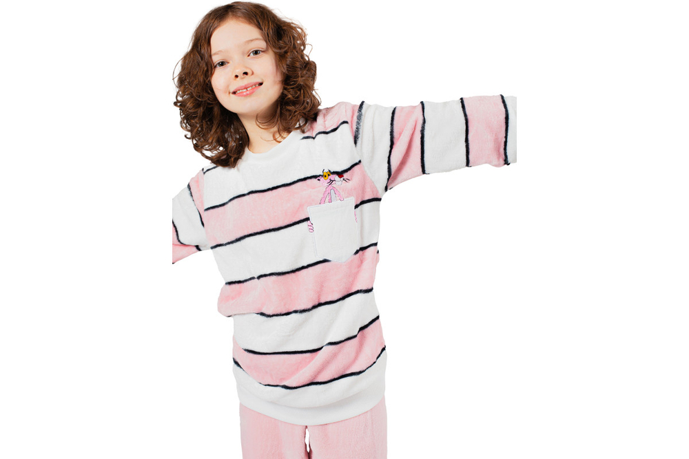 Пижама Funfur Полосатая Розовая пантера L