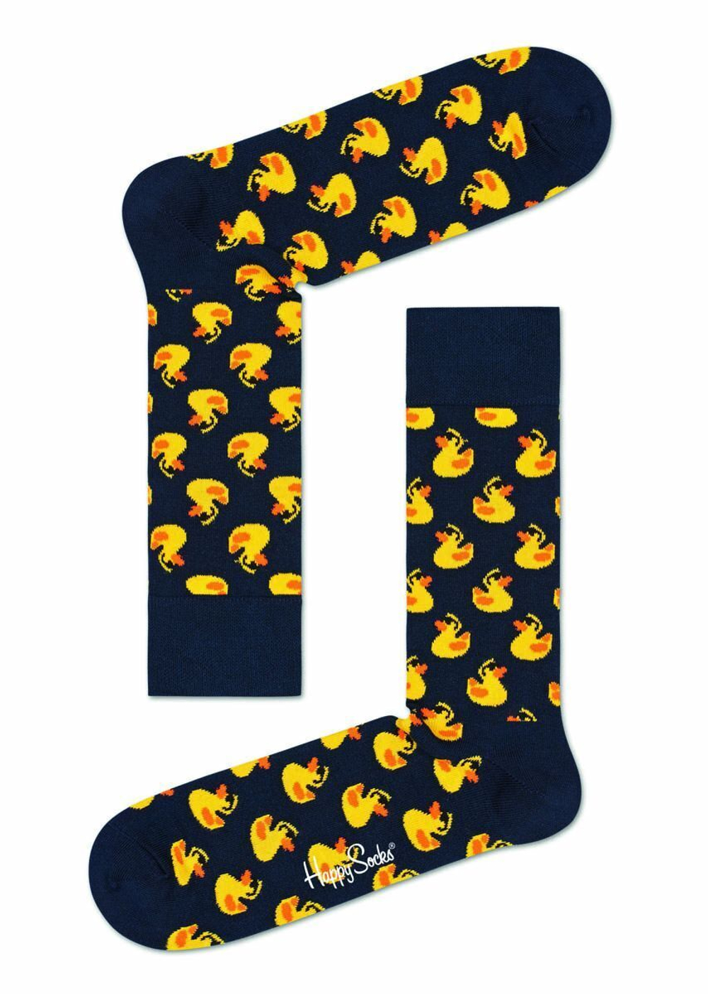 Носки унисекс Rubber Duck Sock с резиновыми уточками (Размер: 25) (Цвет: фиолетовый)