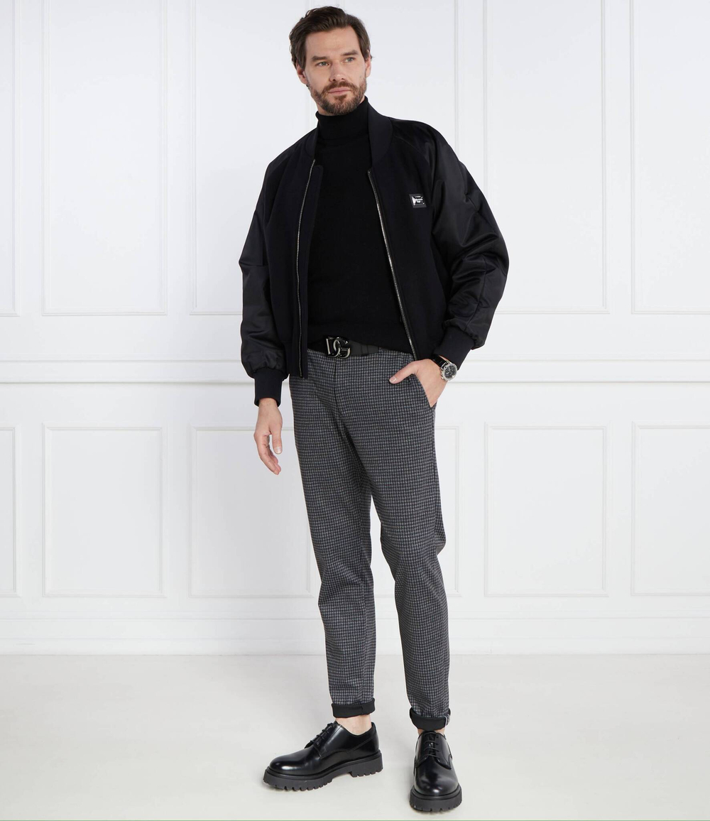 Хлопковый гольф Karl Lagerfeld - черный(655028 534309)