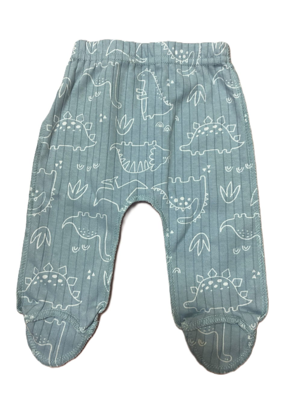 Ползунки на резинке из интерлока (100% хлопок) швы наружу на рост 56см