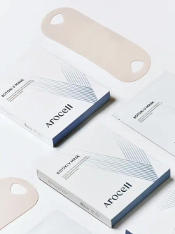 Эластичная маска для подтяжки и укрепления нижней трети лица AROCELL Botoki V Mask