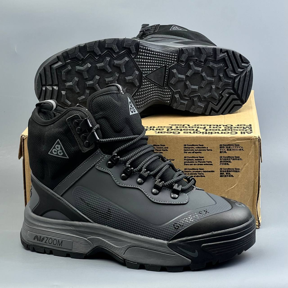 Кроссовки Nike ACG с мехом #453 (сер.)