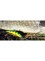 Воблер Минноу RONIN 89mm, цвет 048 (окунь), 1 штука