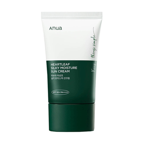 Anua Heartleaf Silky Moisture Sun Cream SPF 50+ PA++++ 50ml