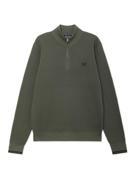 Свитер (Half-zip) Waffle Stitch Half Zip Jumper