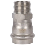 ROMMER Переходник с НР 28x3/4" из нержавеющей стали прессовой