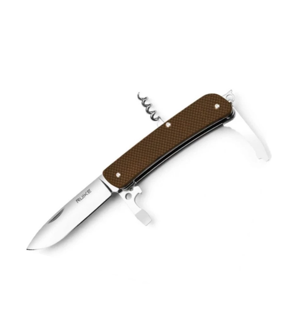 Нож multi-functional Ruike L21-N коричневвый
