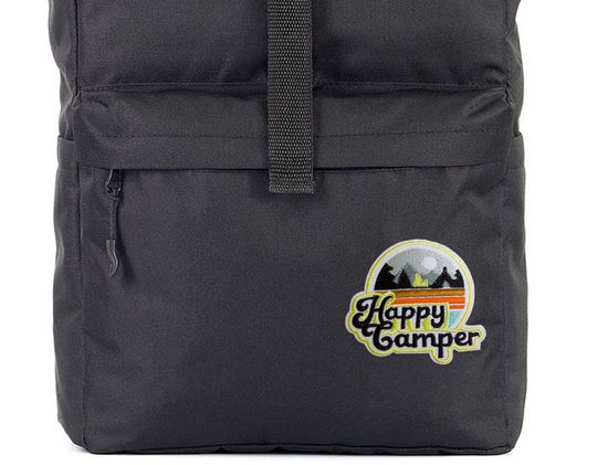 Нашивка на рюкзак и на одежду. Happy Camper
