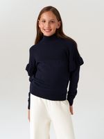 Джемпер для девочки AT244 синий