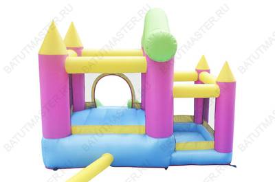 Батут для дачи "Сказочный дом" 3,0*2,75*2,1 м